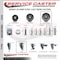 Service Caster 5 Inch Semi Steel Wheel Swivel 58 Inch Threaded Stem Caster Service Caster SCC-TS20S515-SSR-58212 - alternate 4